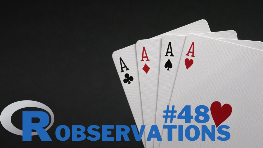 RObservations #48: Exploring All Possible Hands in 5 card Poker